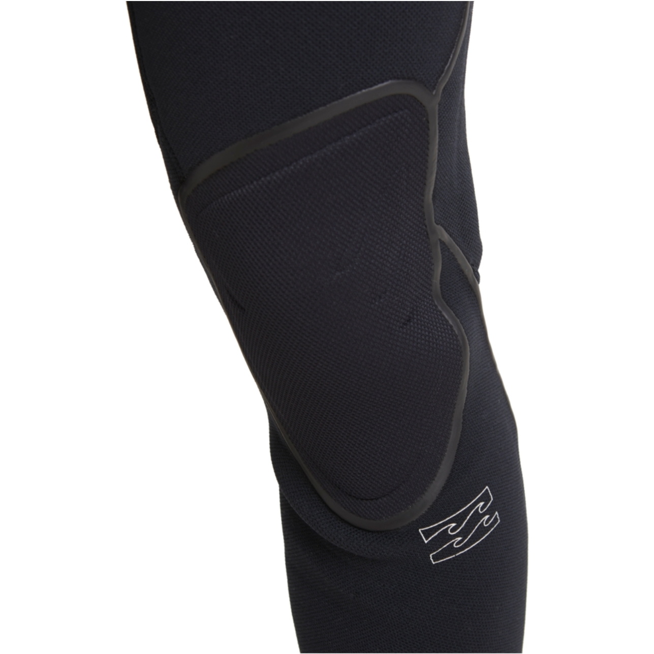 2025 Billabong Heren Furnace Natural 6/5mm Met Capuchon Borst Ritssluiting Wetsuit ABYW200121 - Black